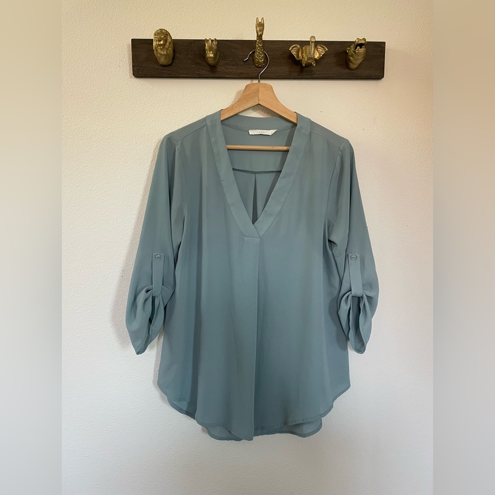 Blue Lush Business Casual Shirt